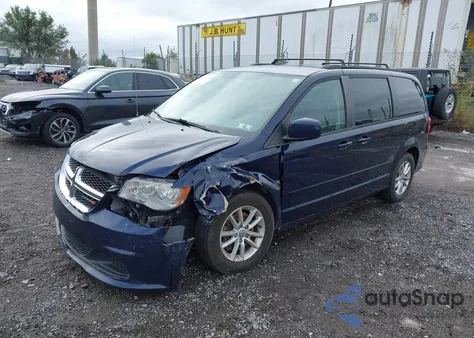 2013 Dodge Grand Caravan Sxt z USA, uszkodzony, nr VIN 2C4RDGCG8DR654835